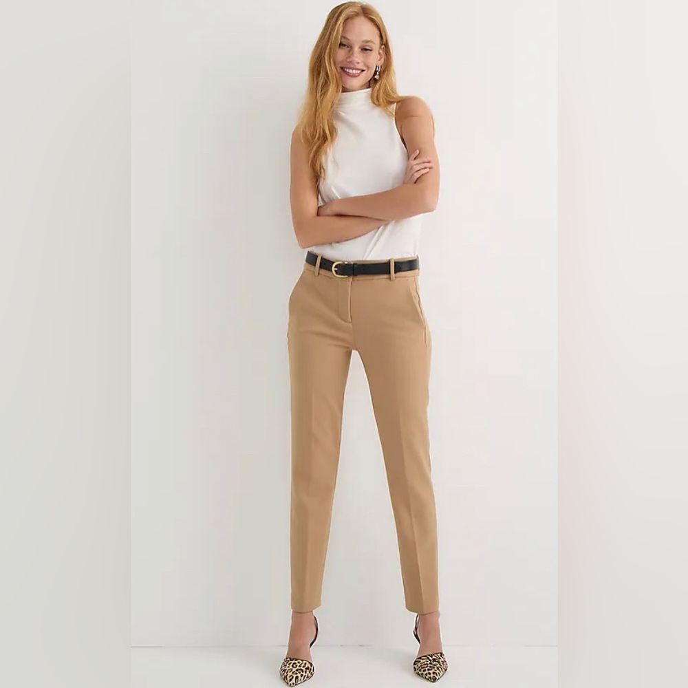 J. Crew Tan Ankle Pants